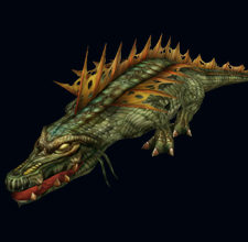 Batugi, a furész-fogú krokodil